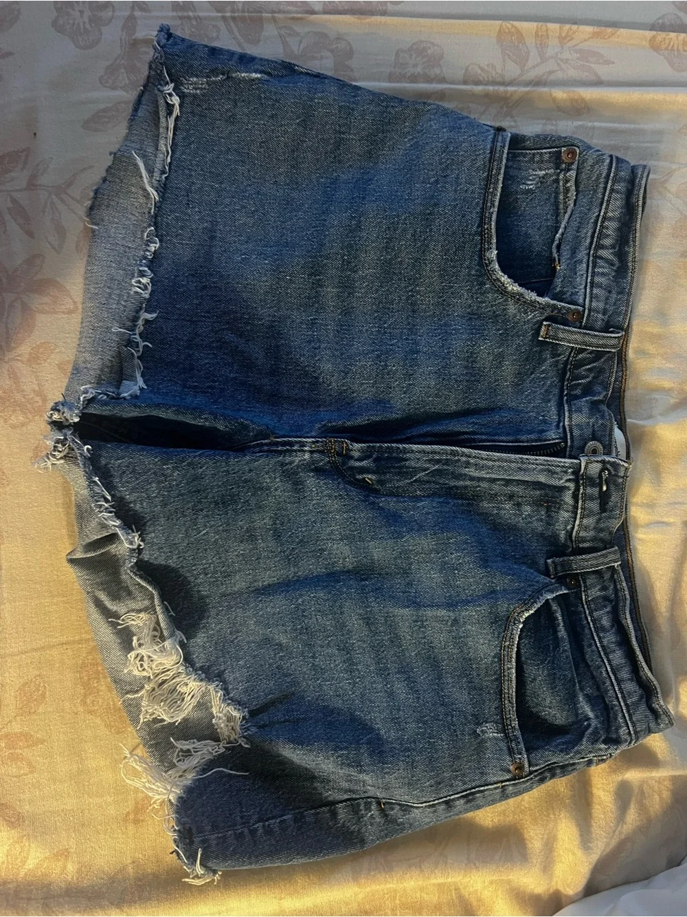 Abercrombie and fitch denim shorts